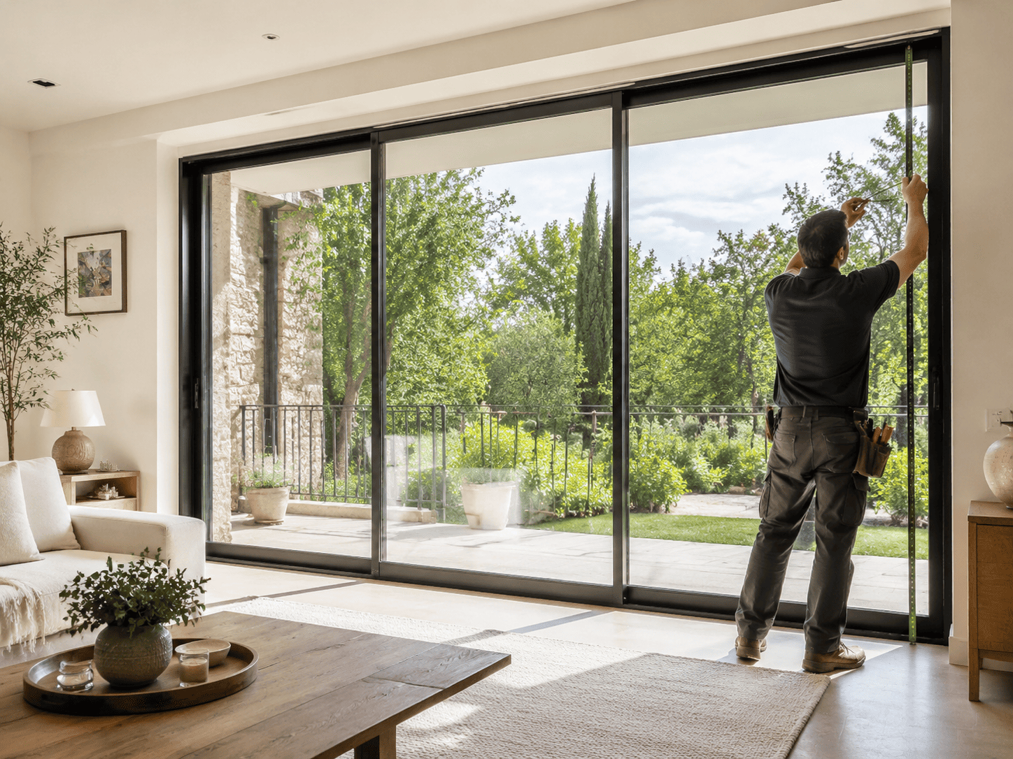Cloisons et portes intérieures en verre